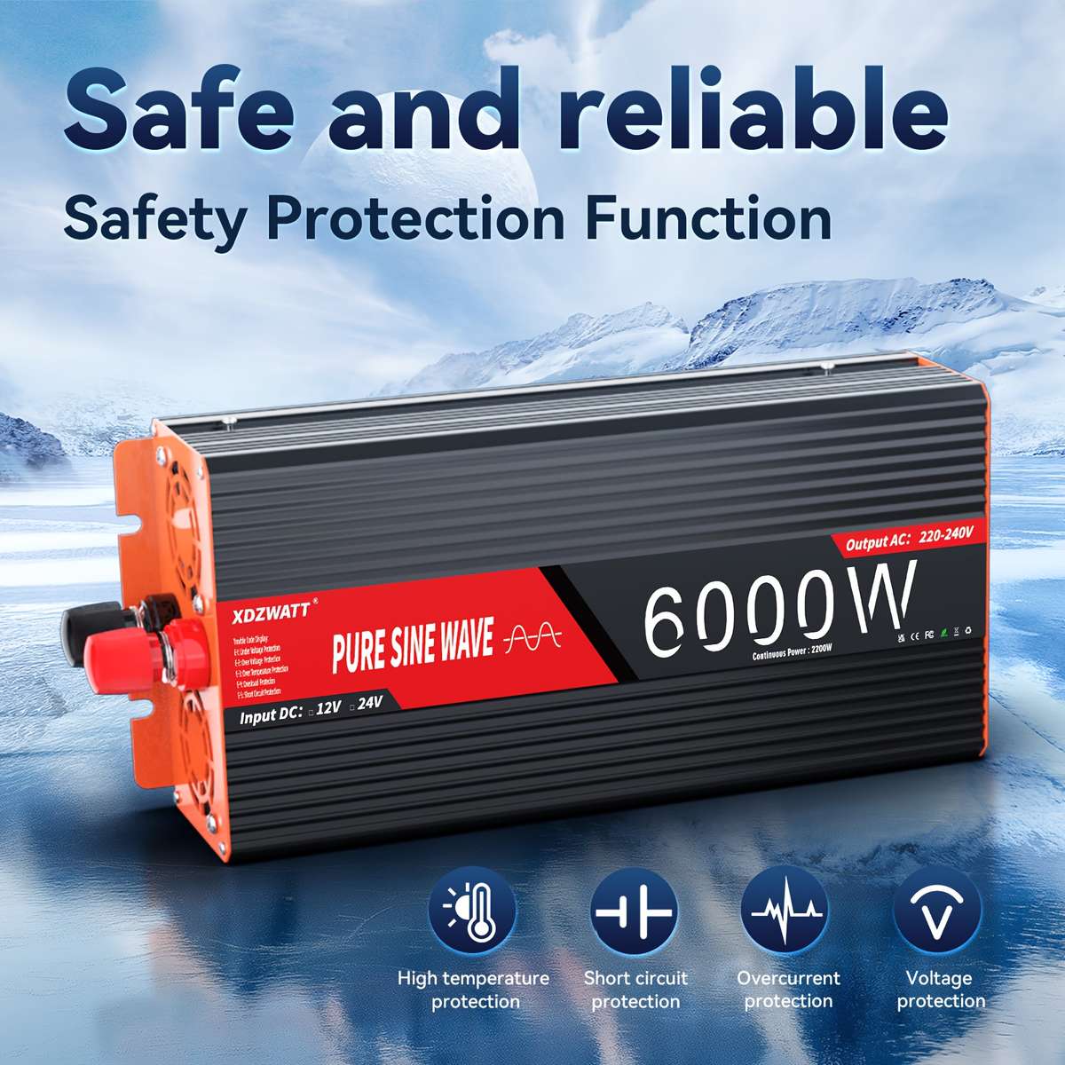 Inverter Style 12V 6000W