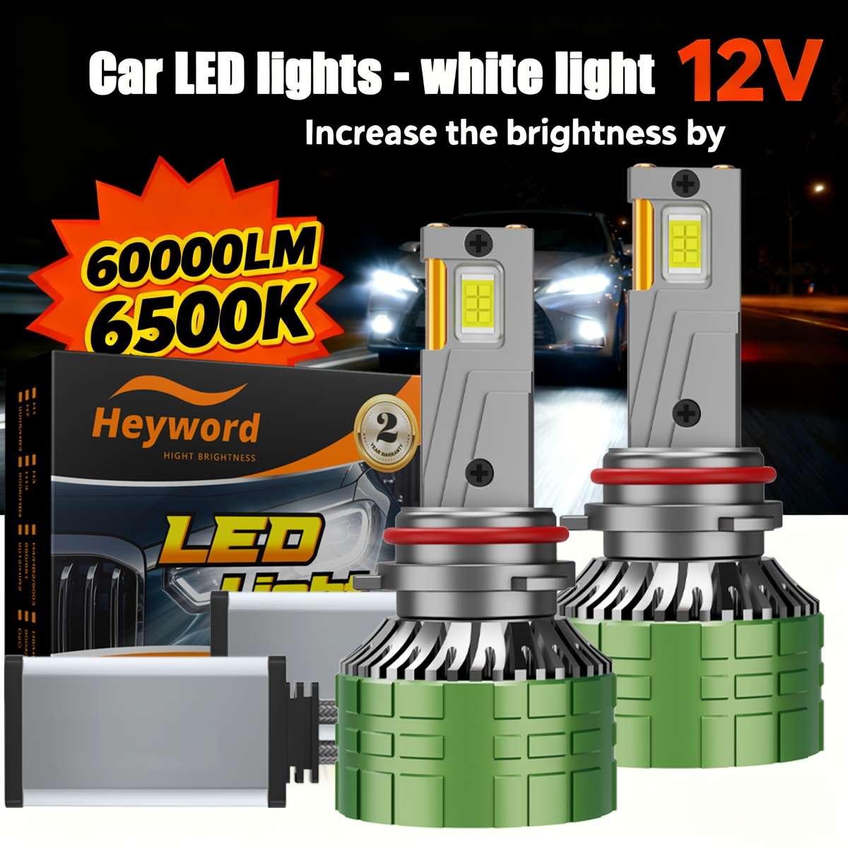 Car Lights Model 9012Hir2