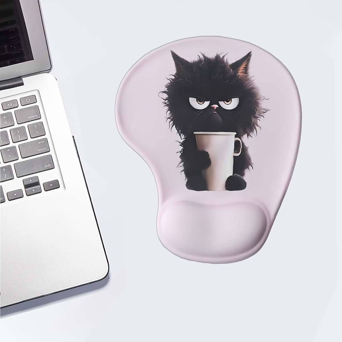 Modern Thickened Cute Mouse With Ergonomic Wrist For Pc Gamers Purple