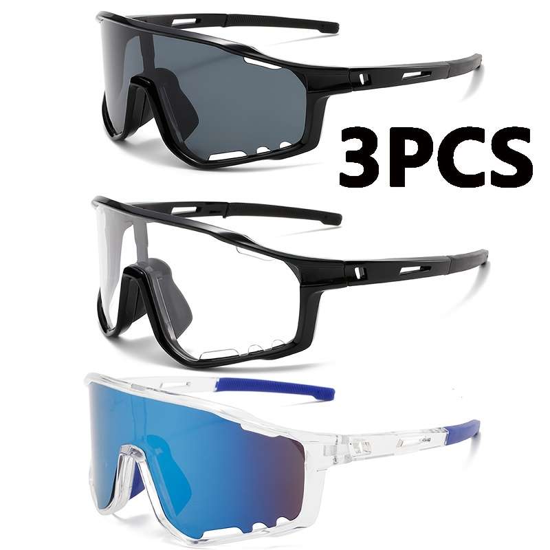 Cycling Glasses Color C2 Green Grey White Red