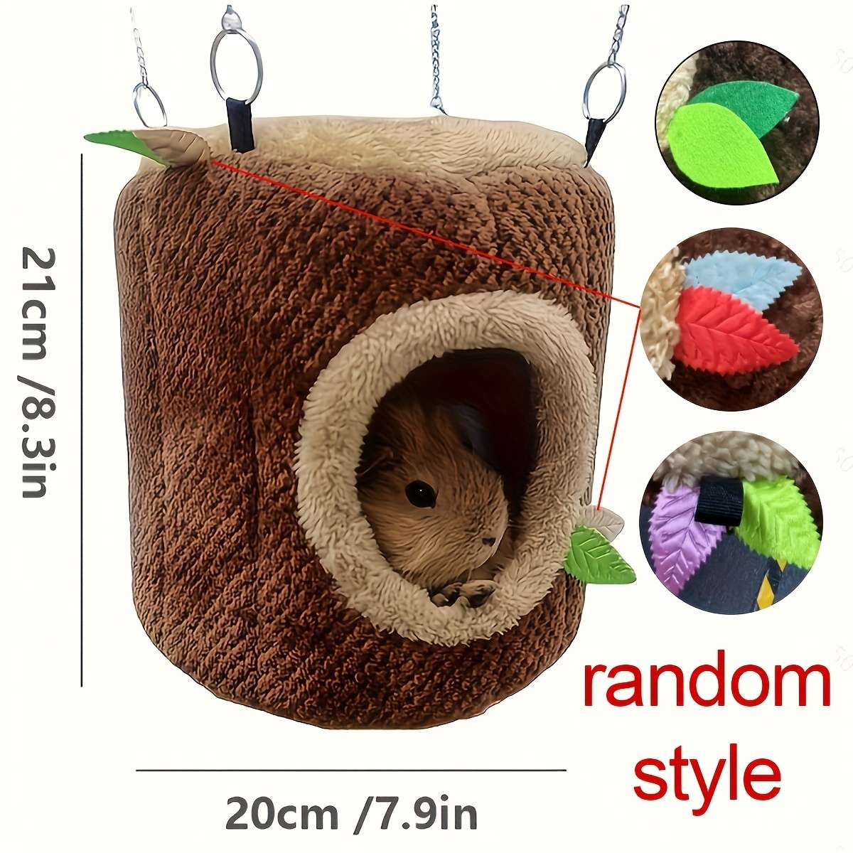 Pet supplies Items coffee      L   21x 20 cm    8.3 x  7.9 in