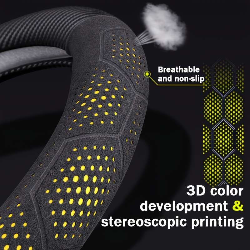 Car Steering Wheel Cover White