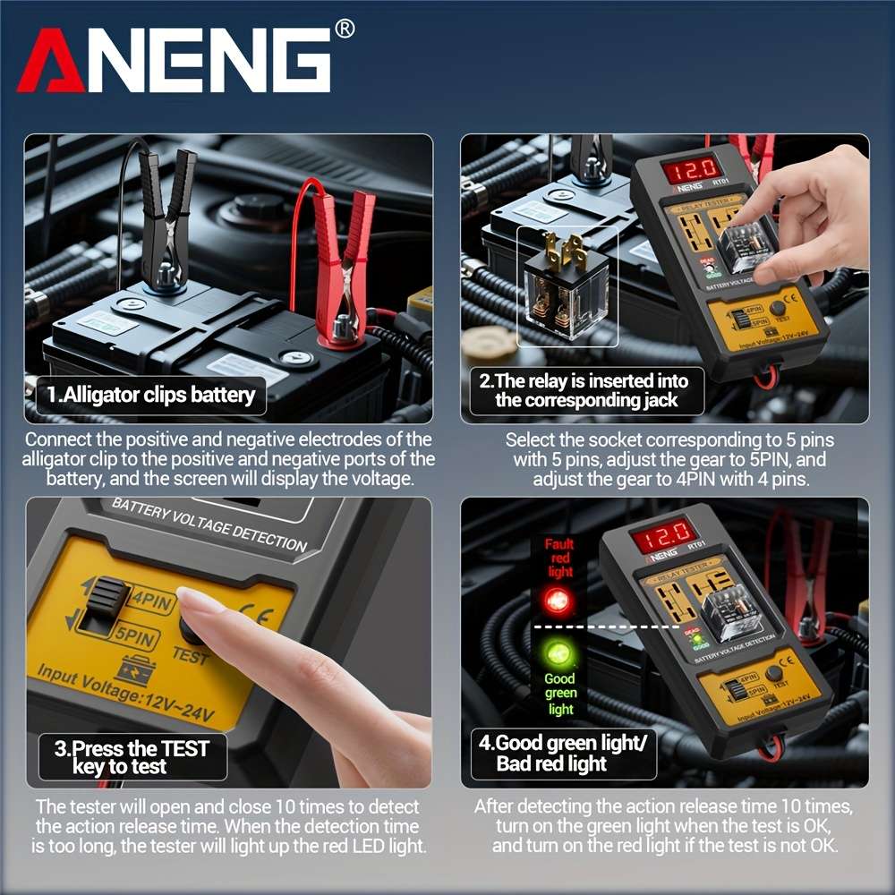 Automotive Relay Tester