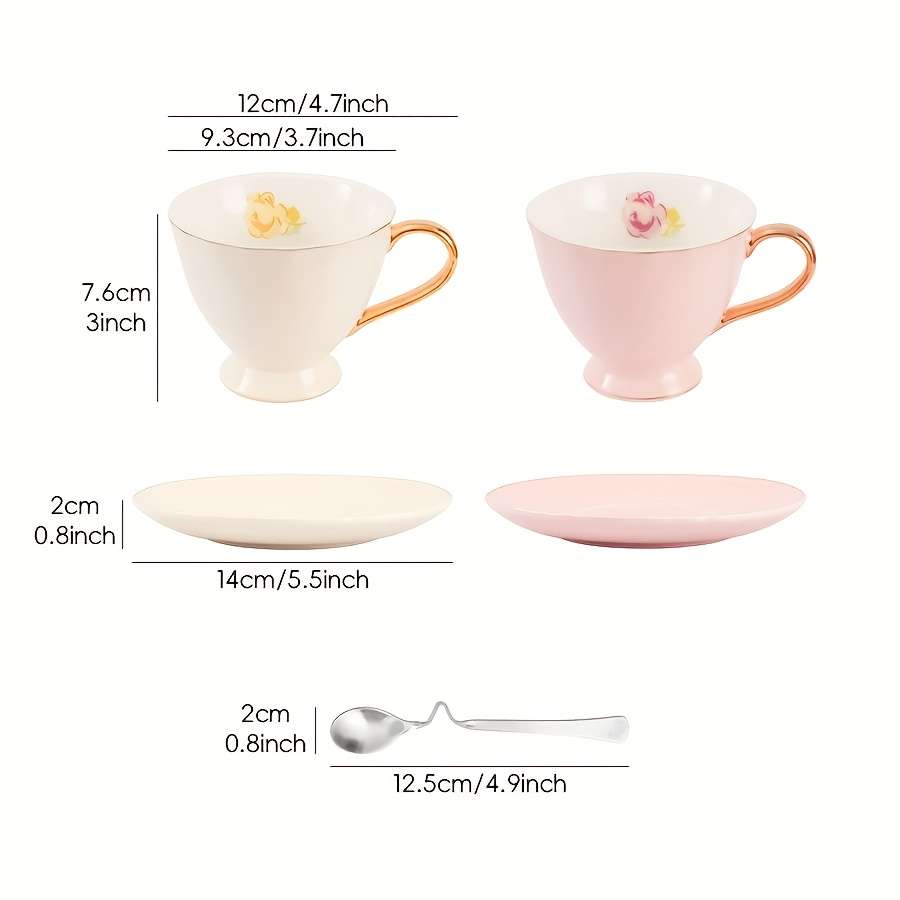 Water Cup Color Blue 2 Cups 2 Plates 2 Spoons