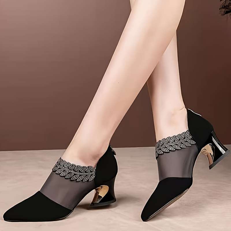 Women S High Heels Color Black Sizeuk 3