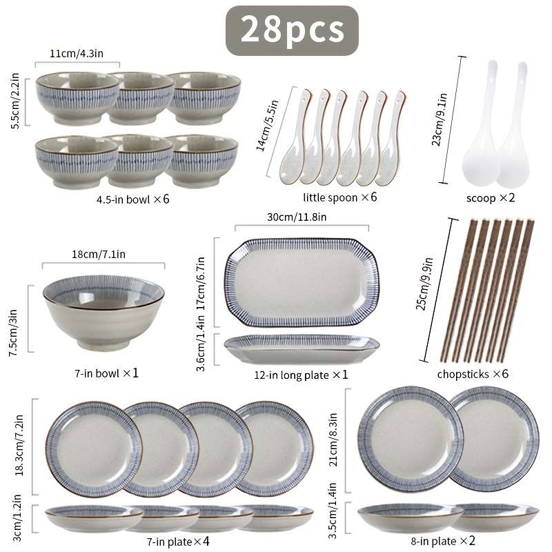 Bowl Quantity 28Pcs