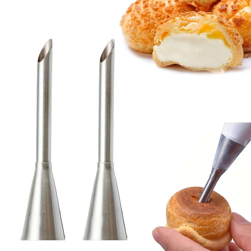 Piping Nozzle Items Puff Decorating Tipx2