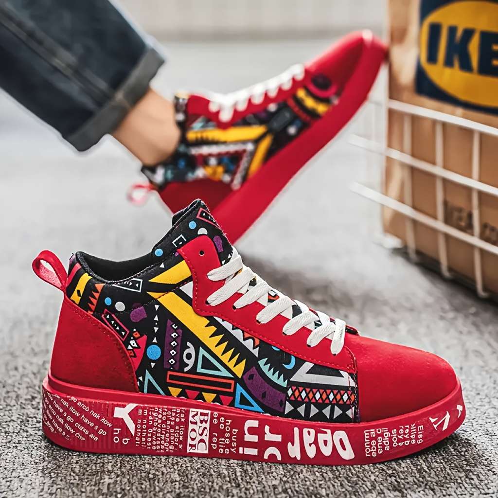 Sneakers Color Red Sizeuk 7.5