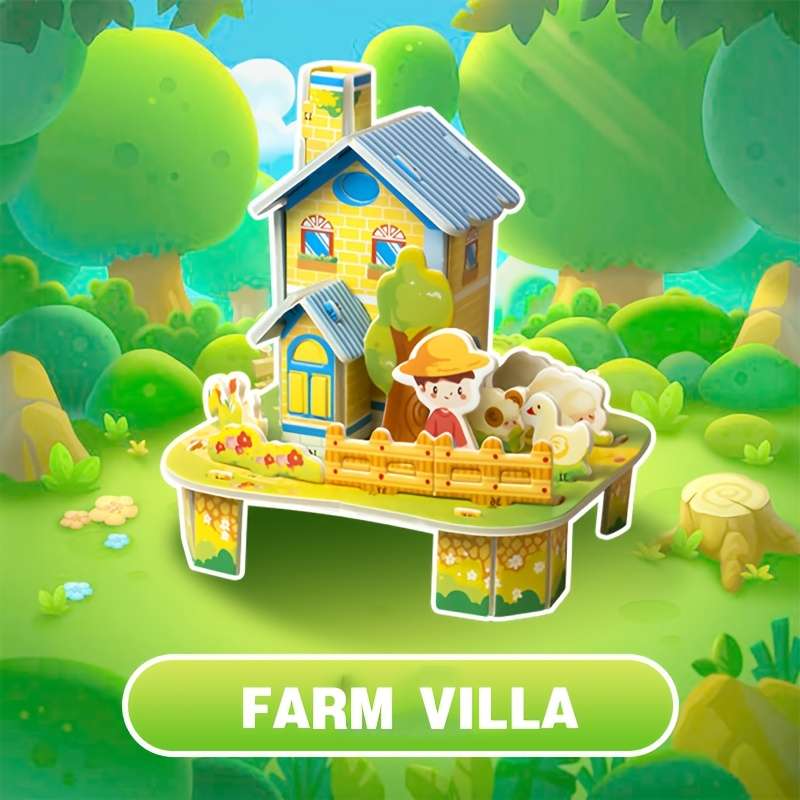 Building Toy Architectural Model Toy Set Model 6 Sets