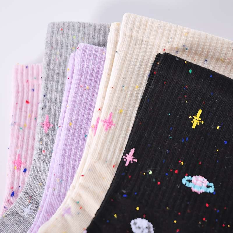 Women S Socks Color 5Pairs Mixed Colors