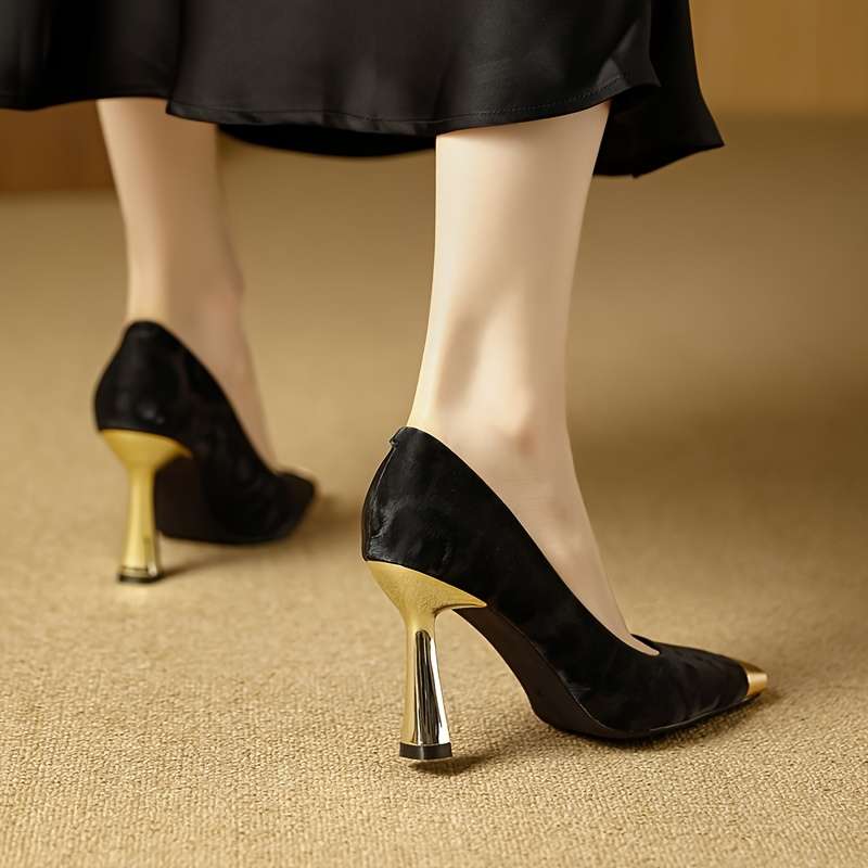 Women S High Heels Color Black Sizeuk 6