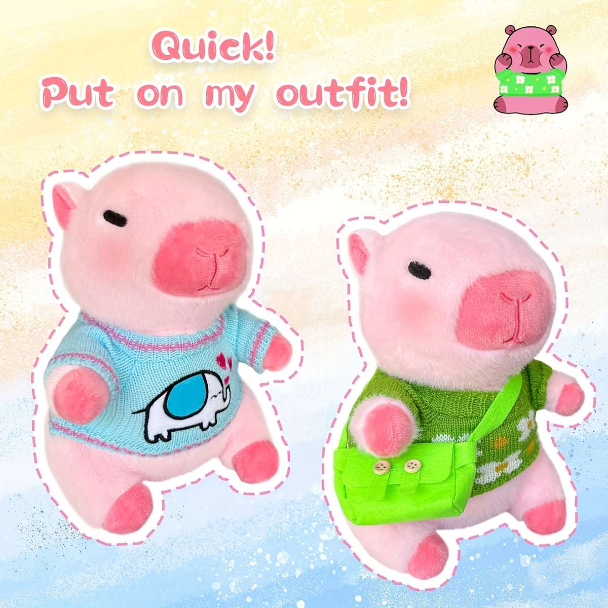 Plush Toys Color Pink