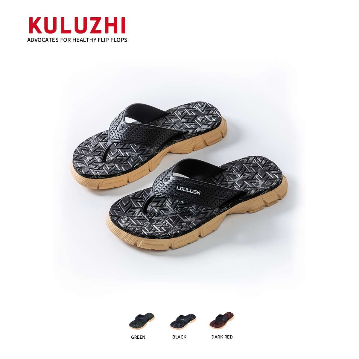 Sandals Color Deep Red Size Uk 7