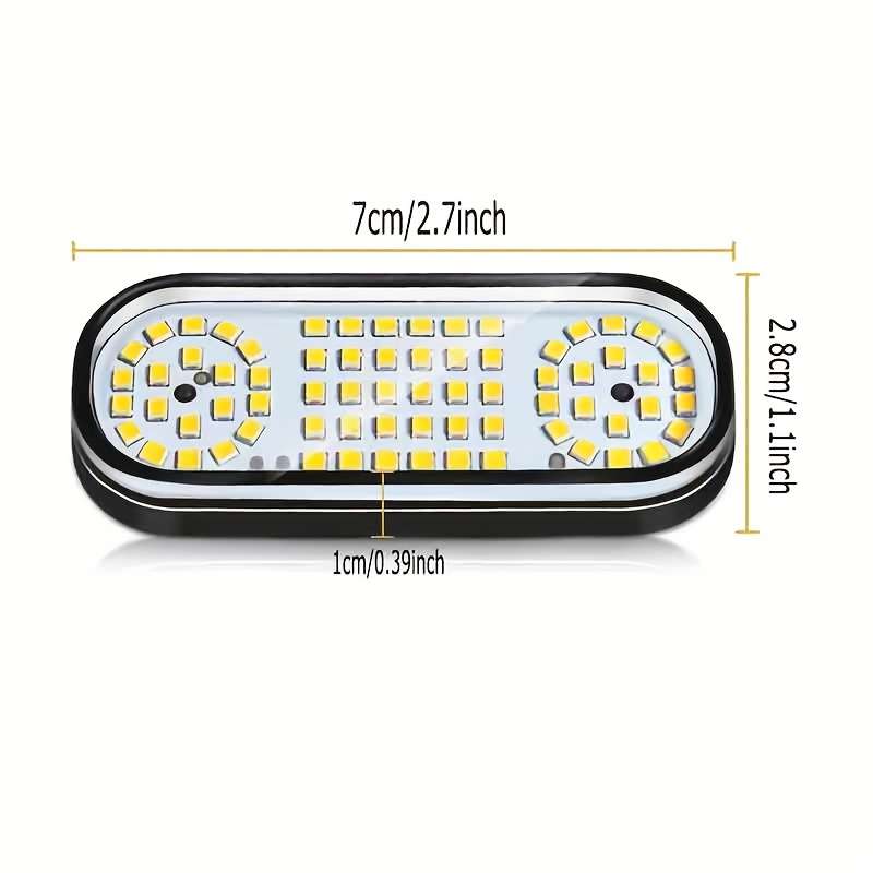 1pc LED Trunk Light for Tesla Model Y High Brightness Ambient Interior Cargo Area L