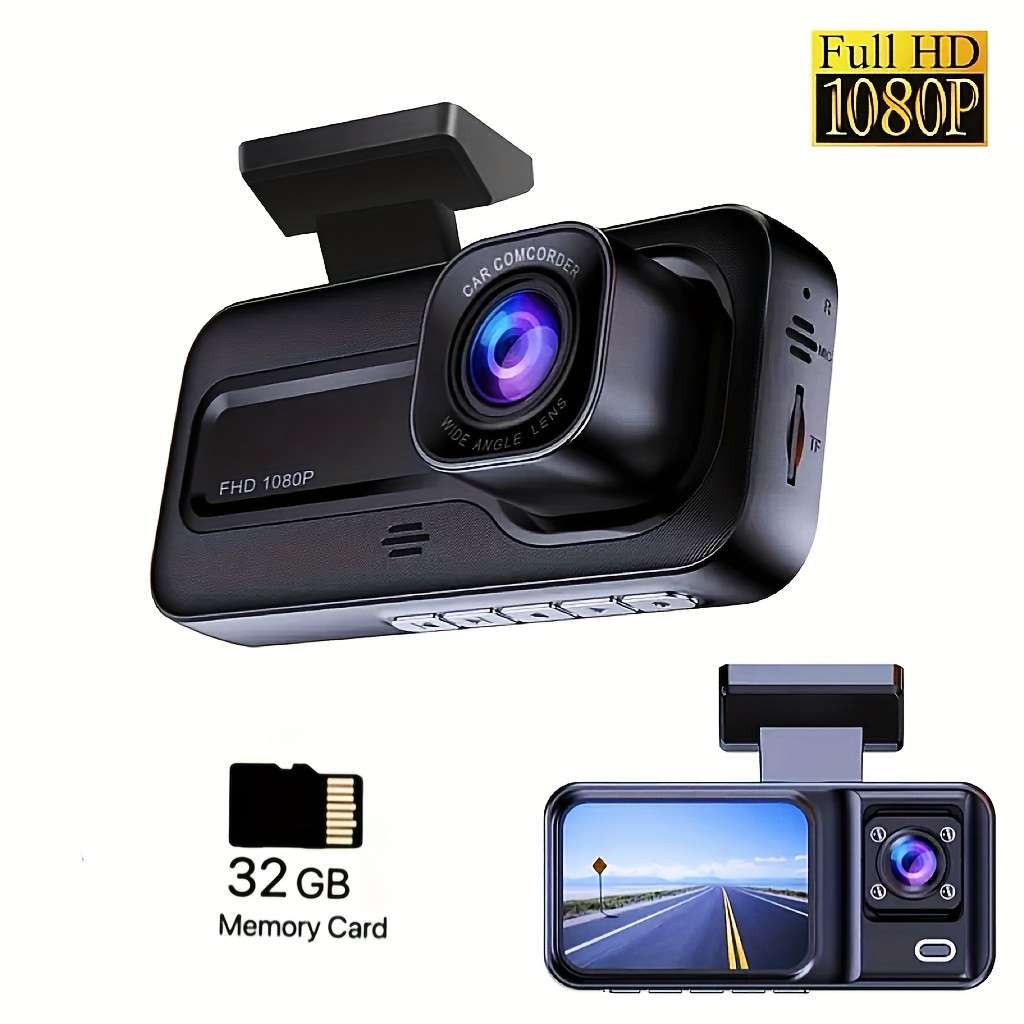 Dashcam Items 3 Cameras With 32G  Card