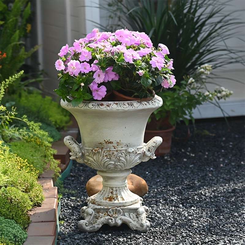 Flowerpot Style Elegant Antique Style Planter