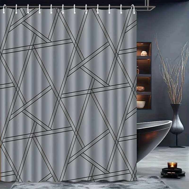Waterproof Shower Curtain Color Polychrome Size 240X200239.98Cm*200.0Cm