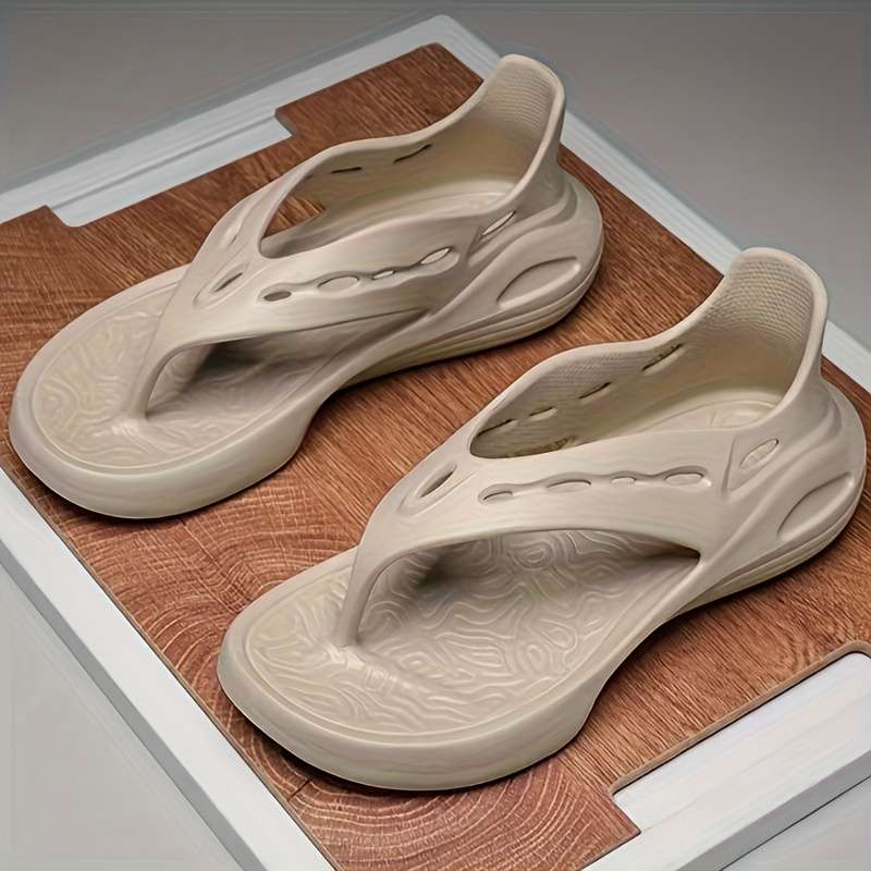 Ladies Summer Flip Flops White Uk 6.5-7