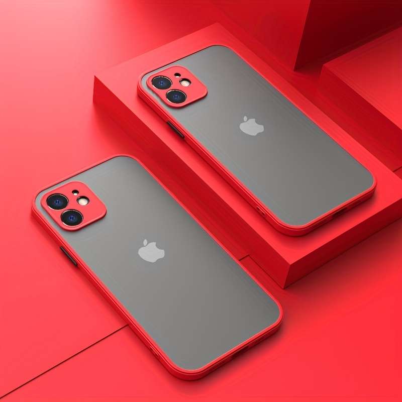 1Pc Black For iPhone 14 Plus Silicone Matte Phone Case