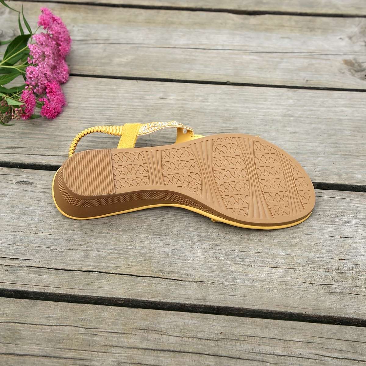 Sandals Color Yellow Sizeuk 8.5