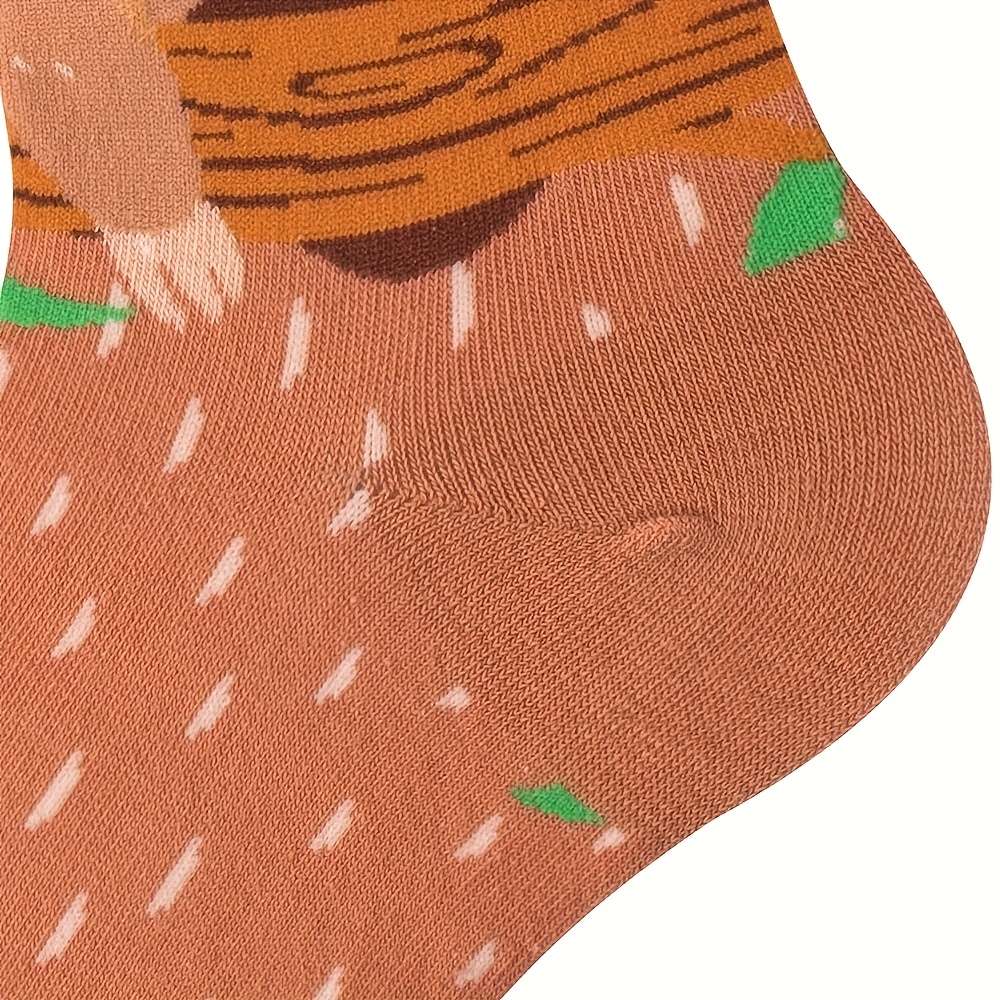 Women S Socks Color Brick Red Size Onesize