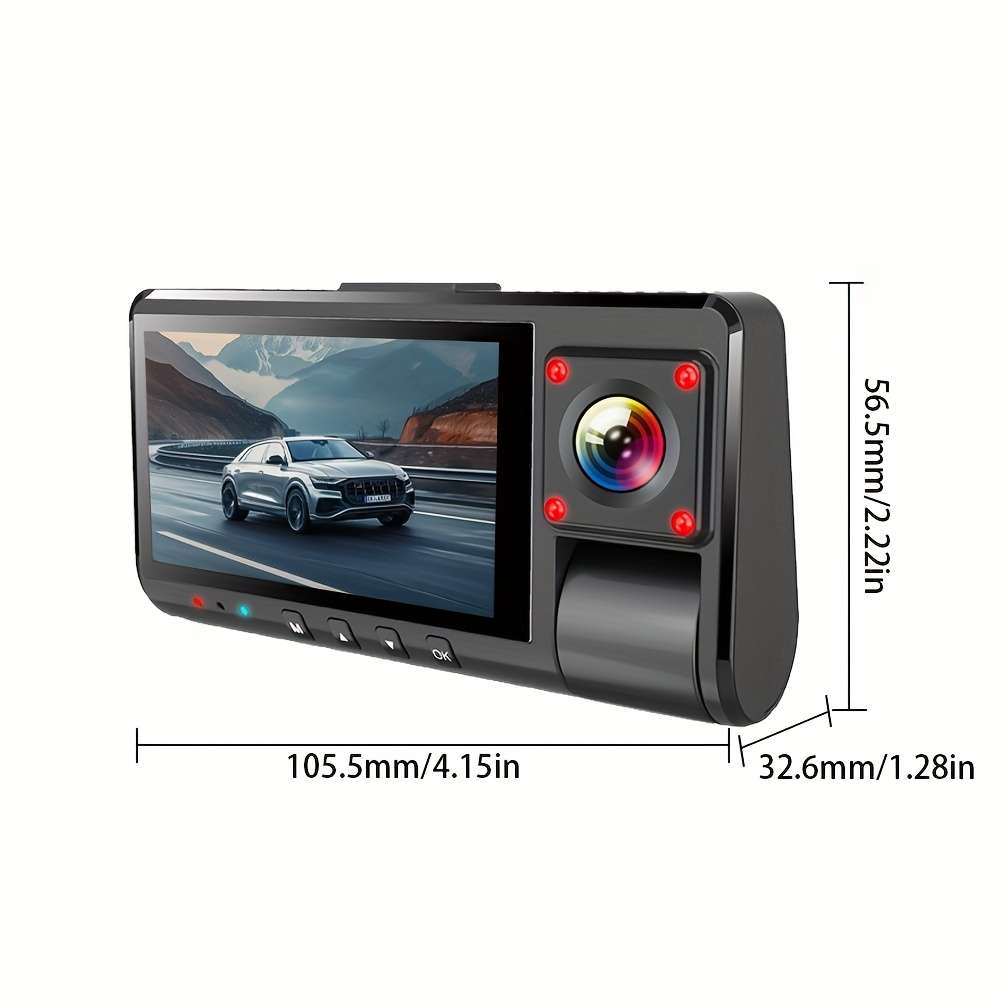 Dashcam Items 3 Channel 32Gb Card