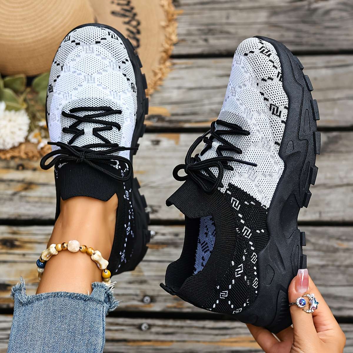 Women S Sneakers Color Black Sizeuk 6