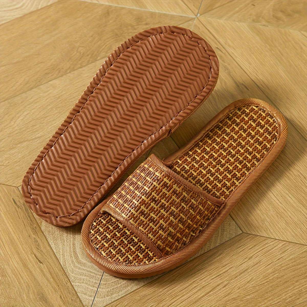 Men Slippers Summer Style Gamboge Size Uk 5.5 To 6