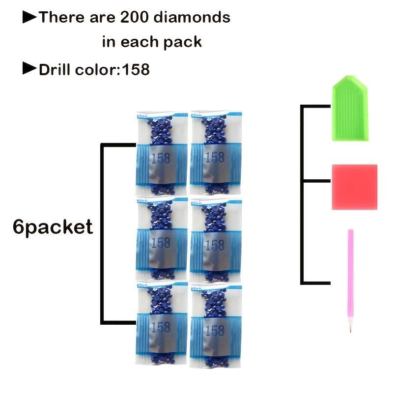 Perler Bead Set Dmc158 R5 1000Pcs