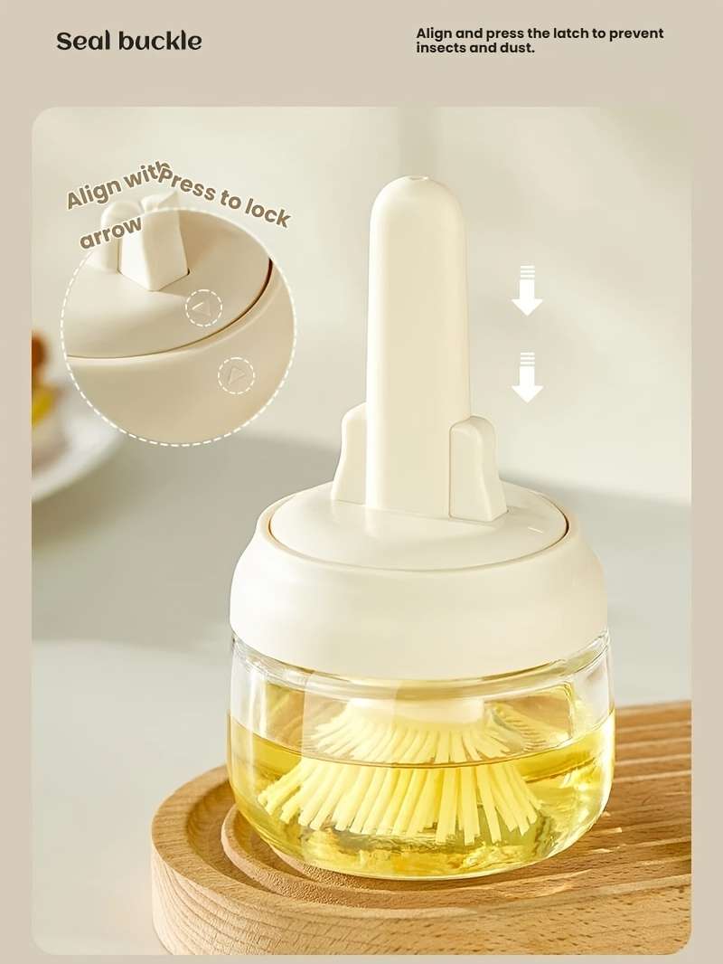 Baking Brush Color 2Pcs White