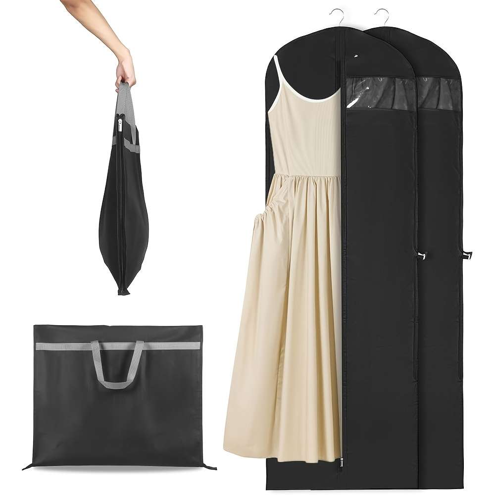 Clothing Dust Bags Color Black Quantity2Pcs