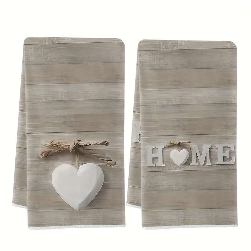 Rag Quantity Wooden Board Home2Pcs