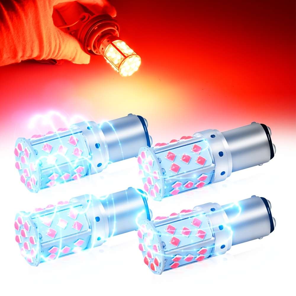 Car Lights Color 1157 Bay15D P215W Red