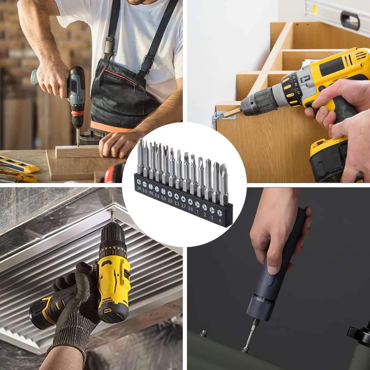 Screwdriver Bit Tool Set Items 13 Pcs Set