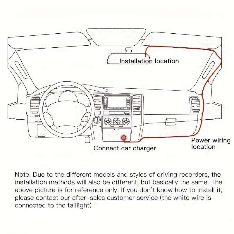 Dashcam Color Black