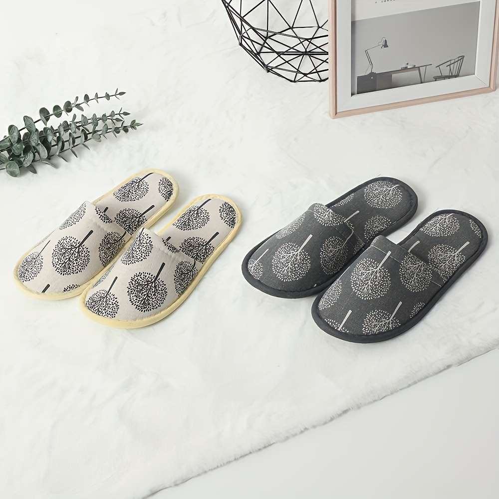 Cotton Slippers Color Grey