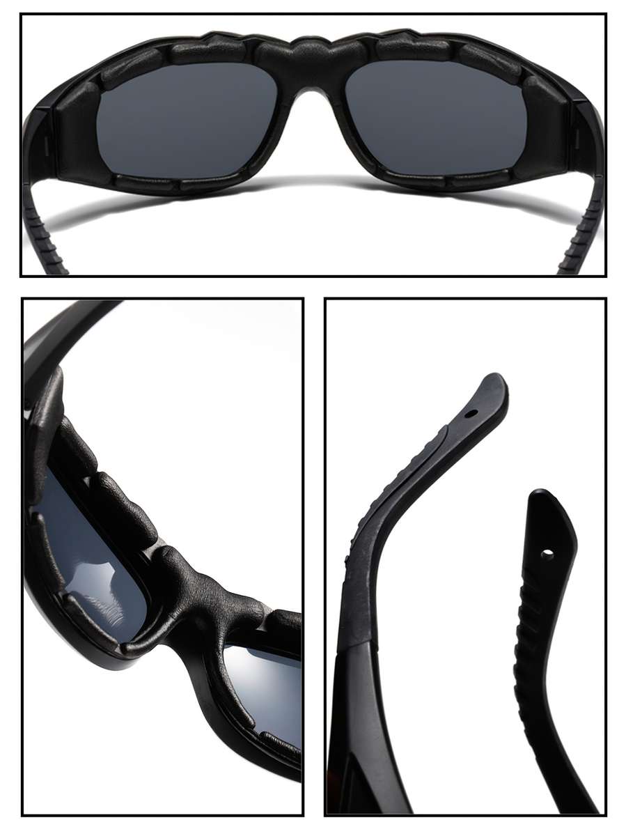 Cycling Glasses Color C5 Silvery  Black Silvery