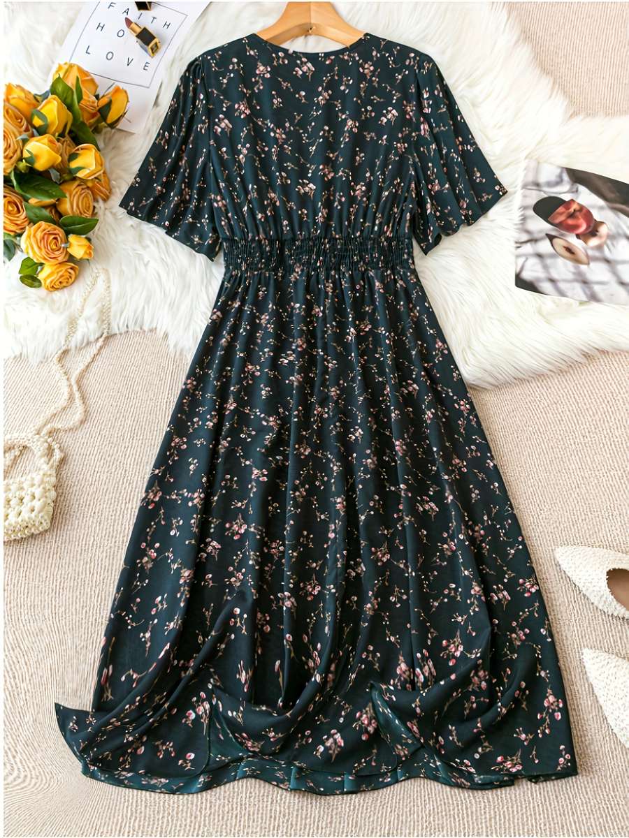 Women S Dress Color Deep Red Size 5Xl