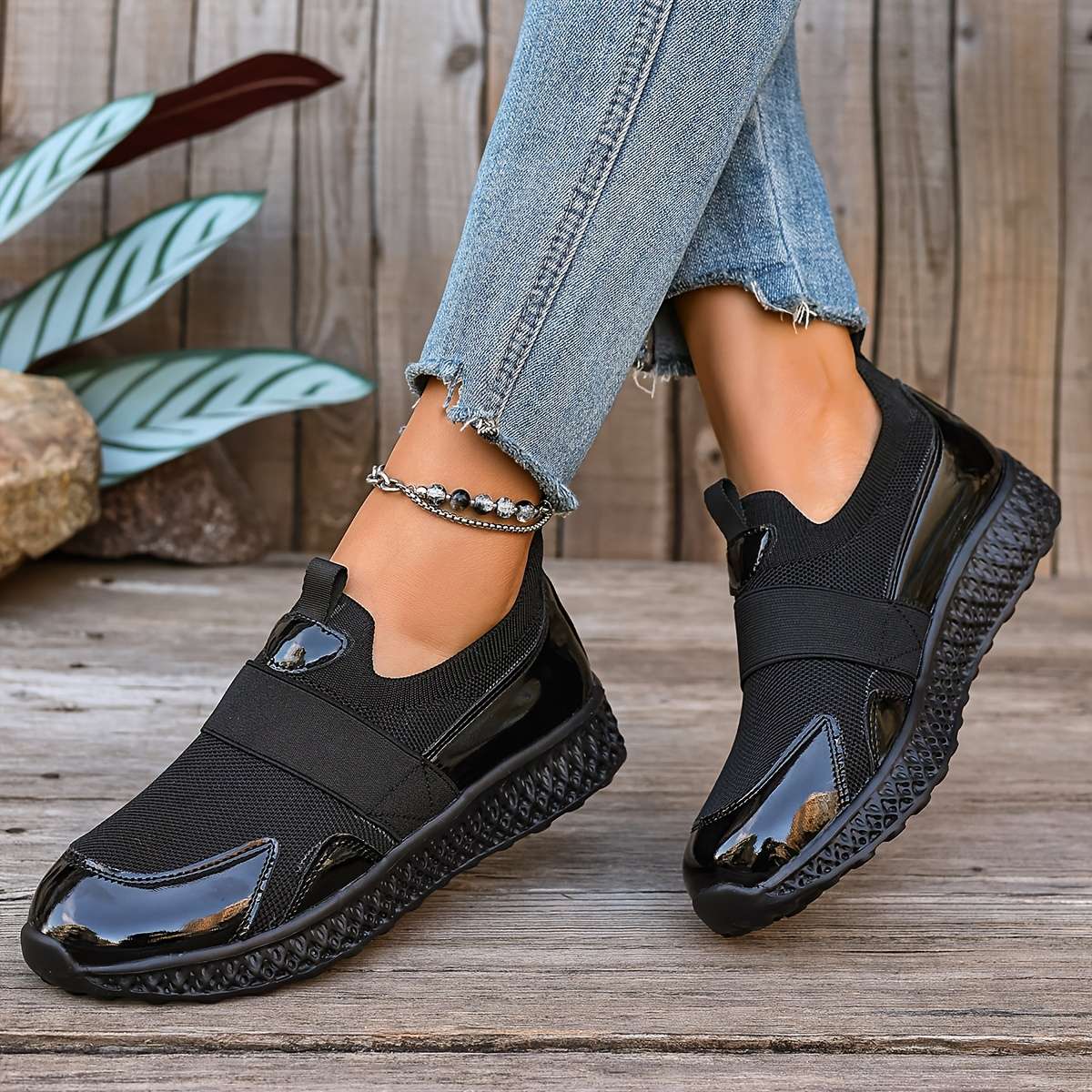 Women S Sneakers Color Black Sizeuk 9