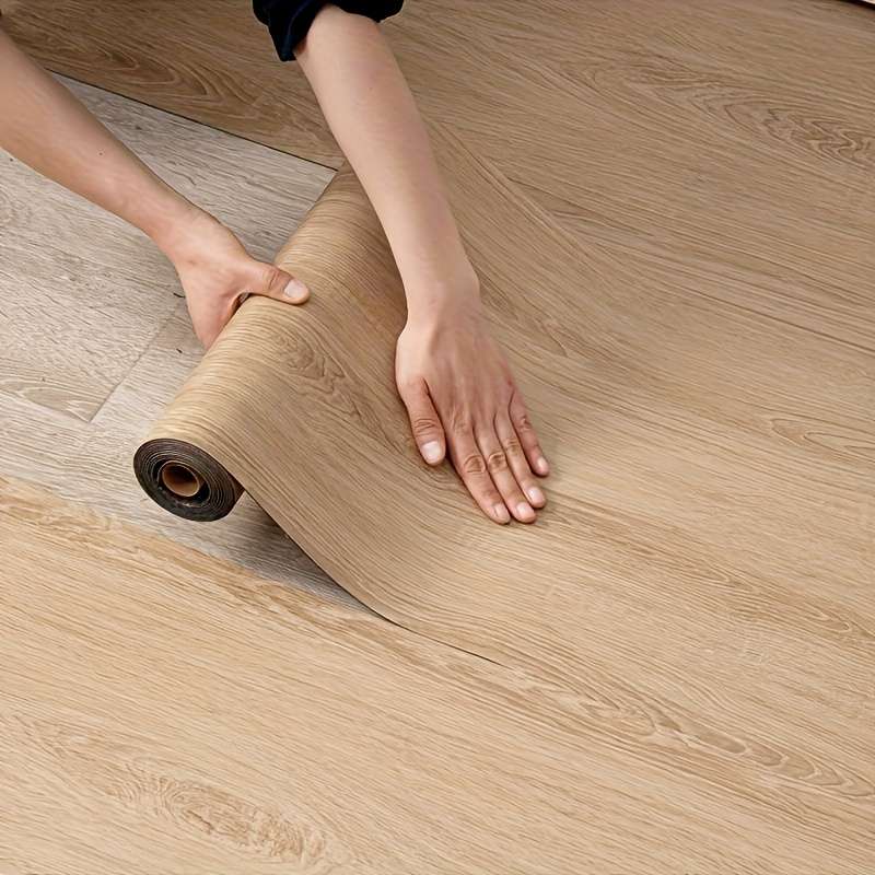 Self Adhesive Floor Stickers Emberwood Trace Hdb007 1 Roll  Coverage Area 1.2 M2  12.92 Sq Ft