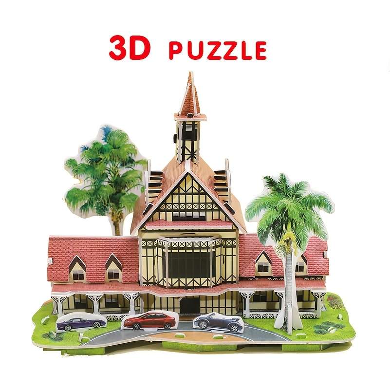 Building Toy Architectural Model Toy Set Model Jf A023