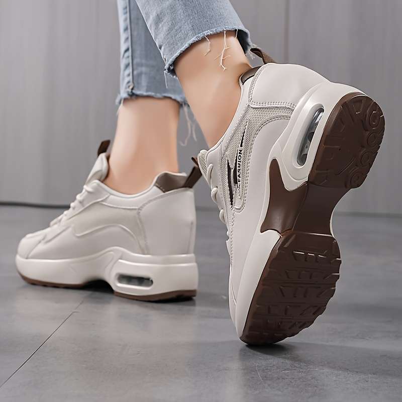 Women S Sneakers Color Beige Yellow Sizeuk 4.5