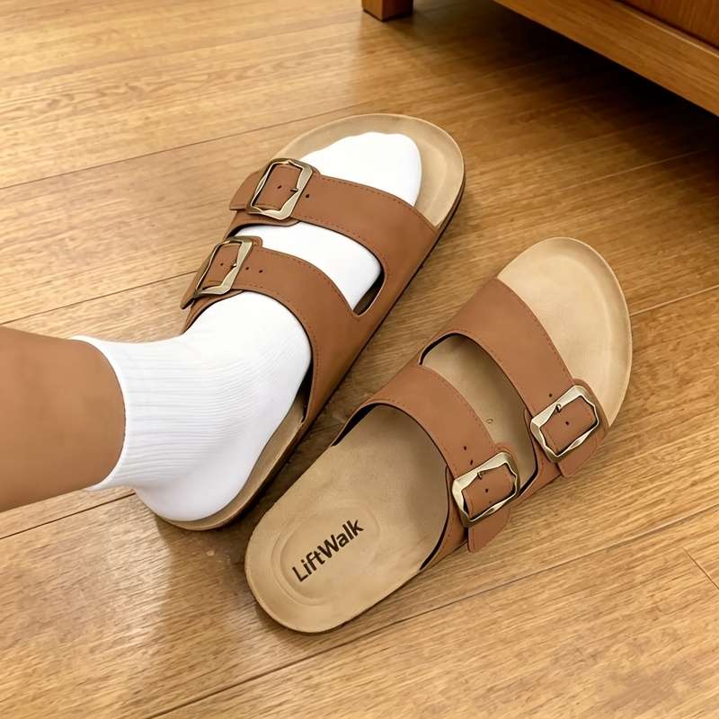 Sandals Color Brown Size Uk 8