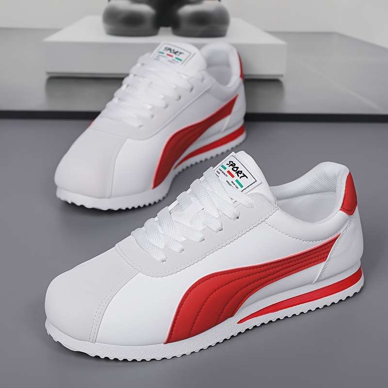 Sneakers Color White Red Sizeuk 7