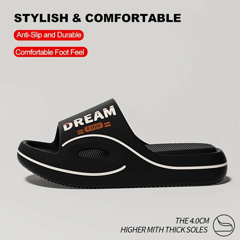 Men Slippers Summer Style White Size Uk 8.5 To 9