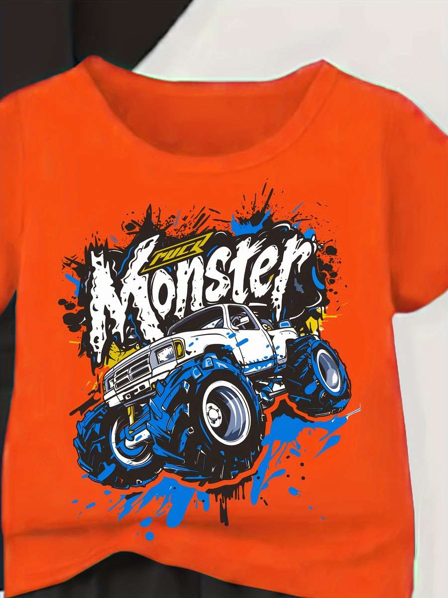 Boys T Shirt Color Mixed Color Size4-5Y