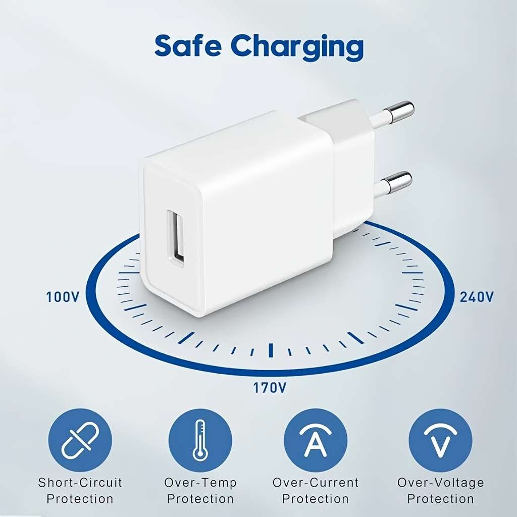 Charger Items 5Pcs White