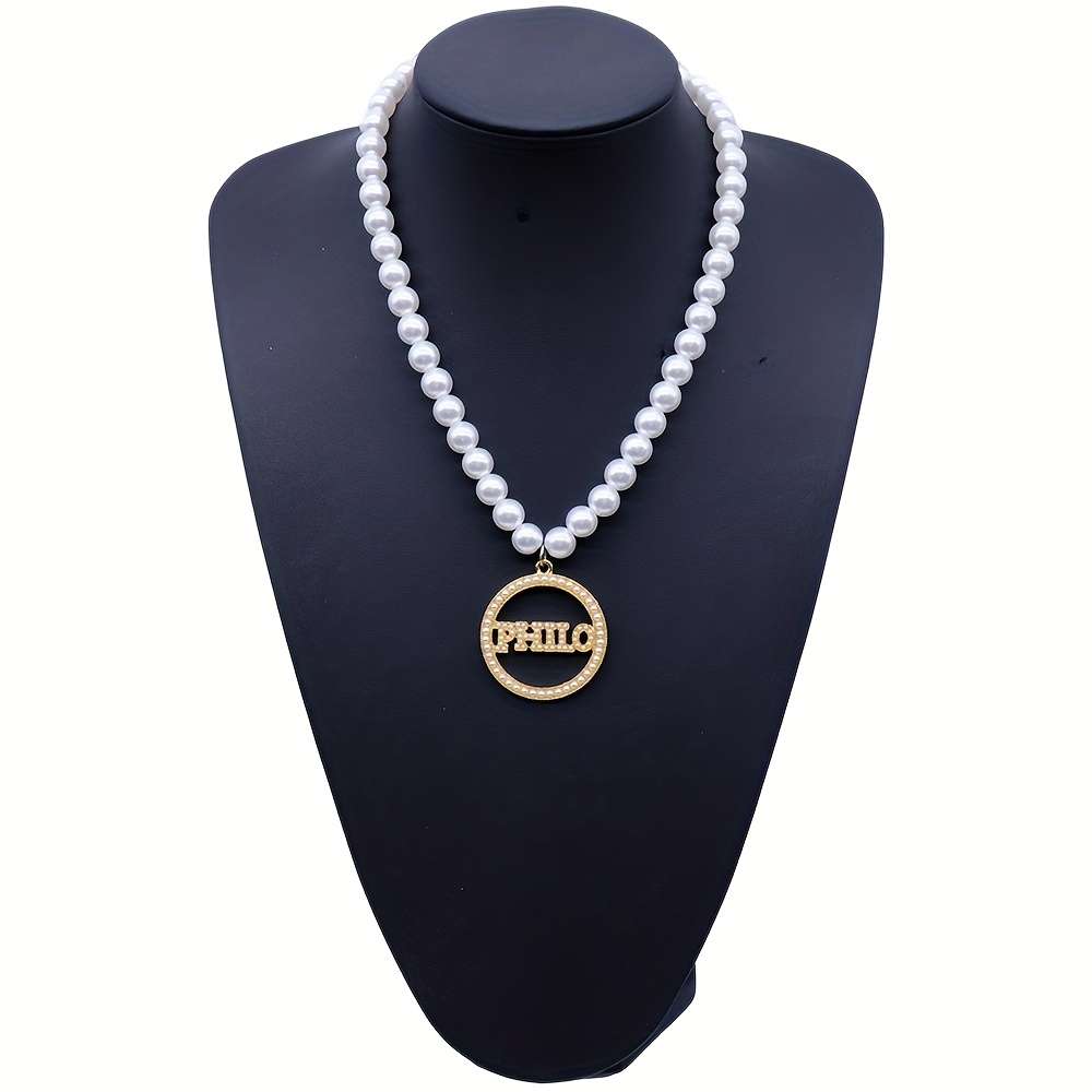 Womens Necklace Model Philo