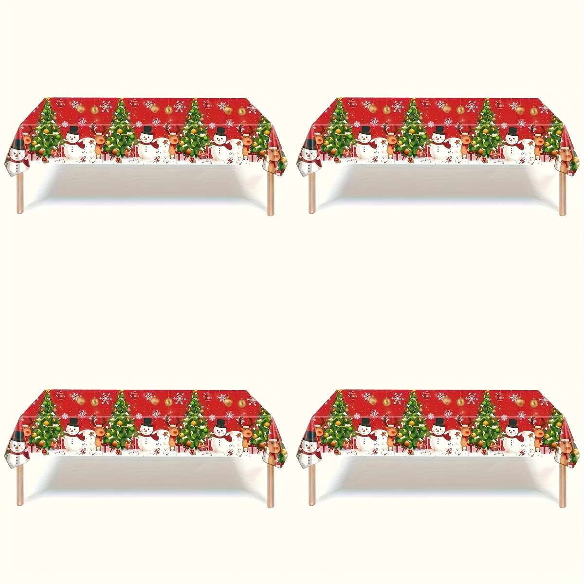 Christmas Tablecloth Quantity 2Pcs