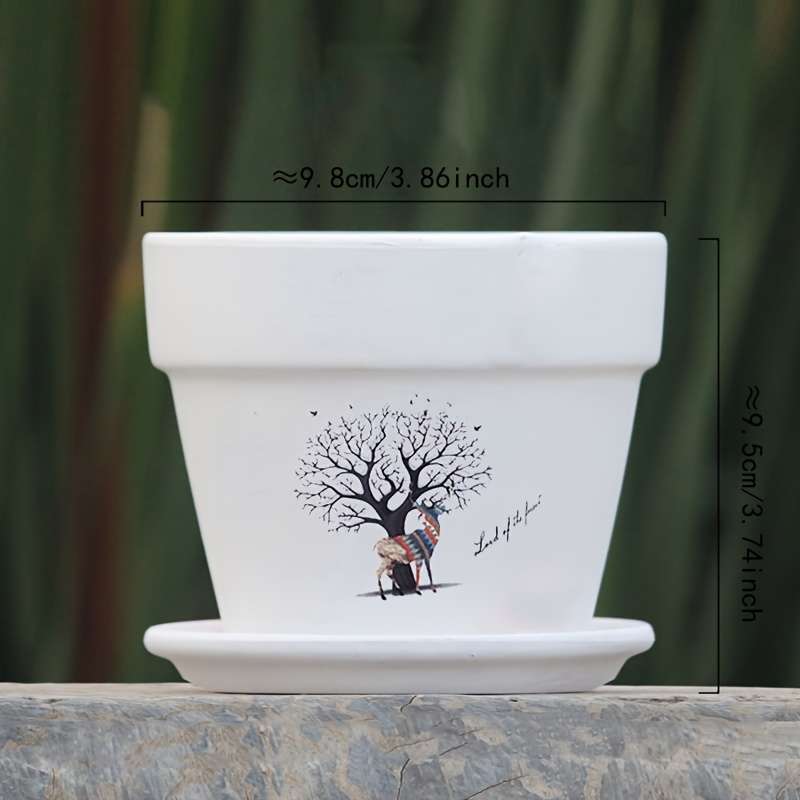 Flowerpot Model 2Pcs Set
